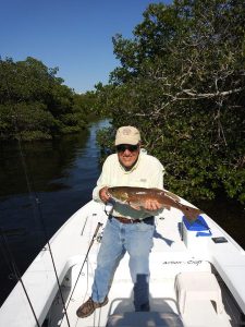 Plenty of  redfish being caught inshore